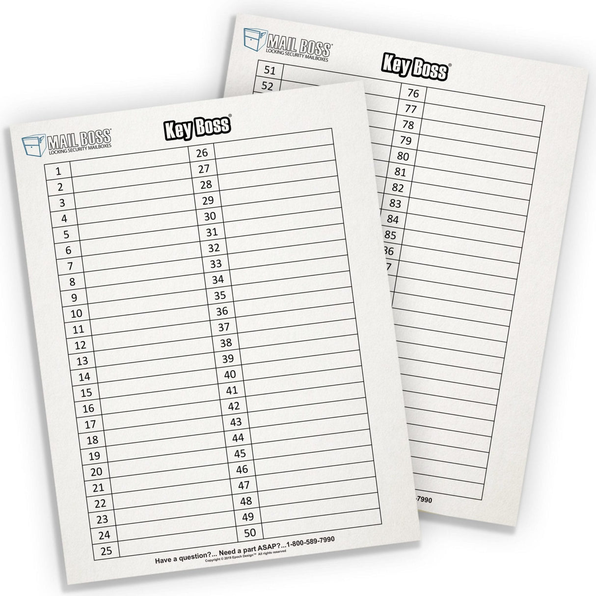 Key Boss Locking Security Key Drop Box