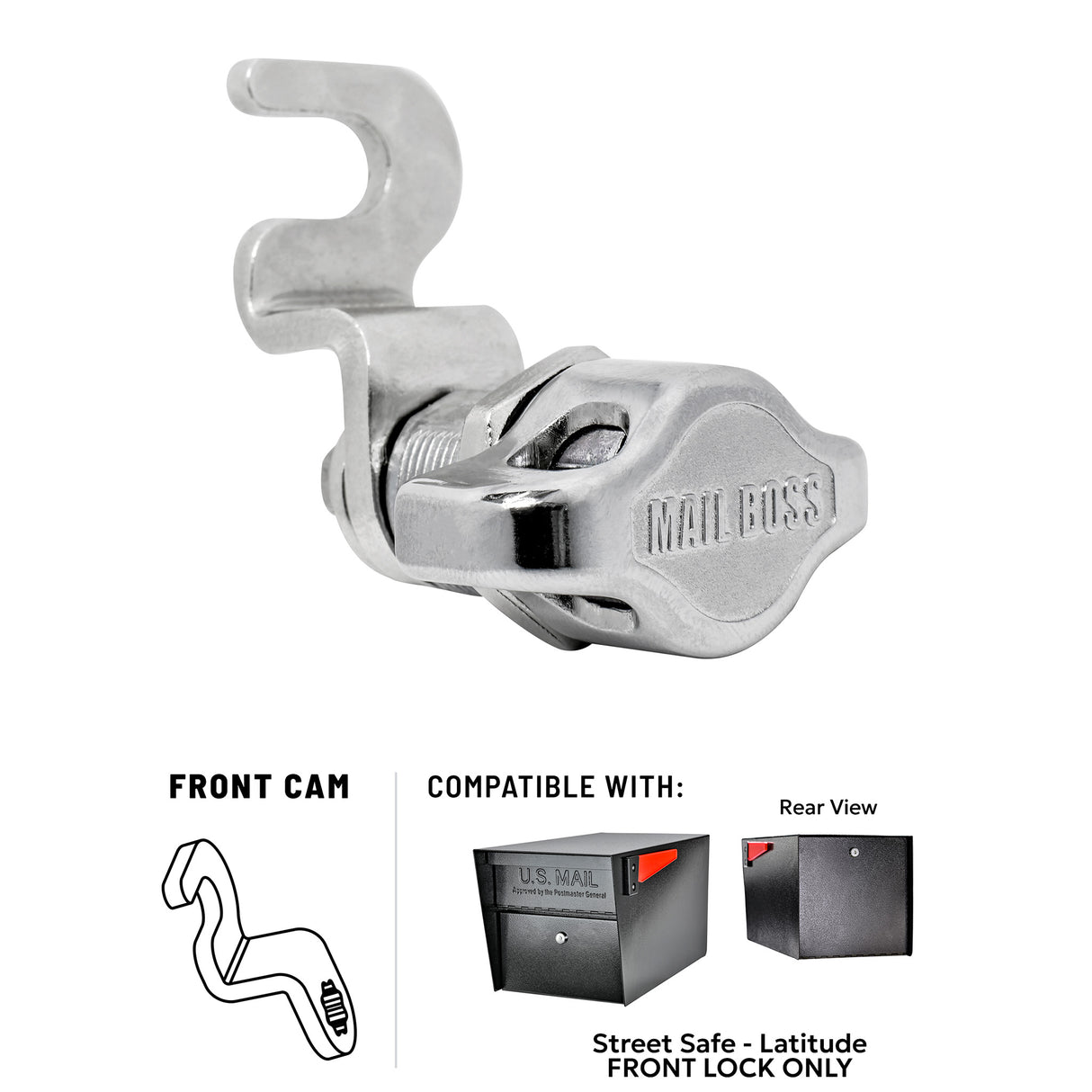 HASP Padlocking Mailbox Lock