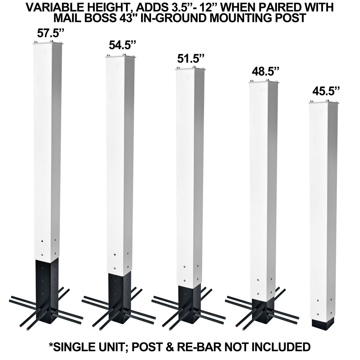 Mailbox Post Depth Extender