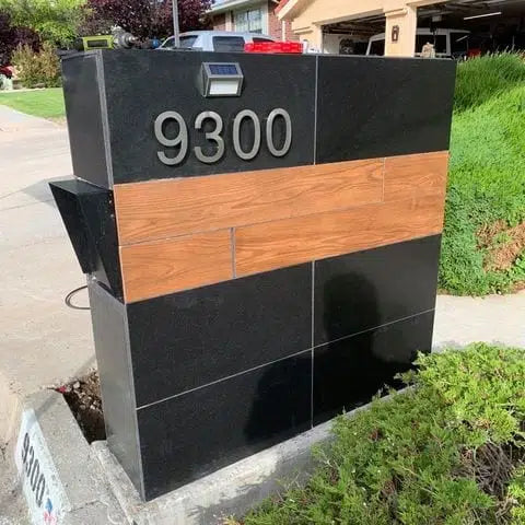 Beautiful Column Mailbox Installation!