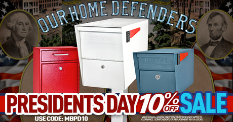 Secure Your Mail & Save Big: 10% off Presidents Day Sale!
