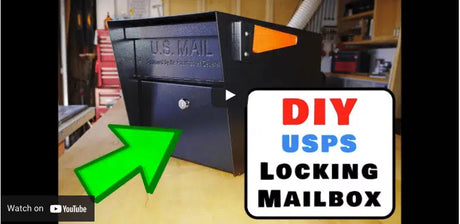 Youtuber  "BooyaJoe!" devised an innovative DIY mailbox installation.