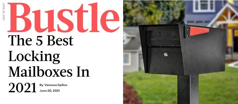 Mail Manager and Package Master named "Best Locking Mailboxes of 2021"-Bustle.com