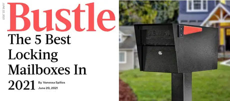 Mail Manager and Package Master named "Best Locking Mailboxes of 2021"-Bustle.com
