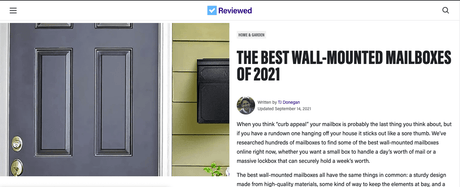 THE BEST WALL-MOUNTED MAILBOX OF 2021 -Reviewed