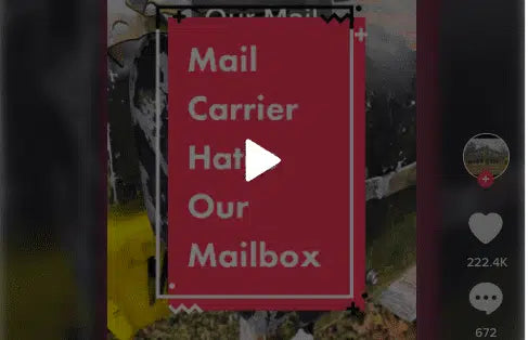 New years means new mailboxes, and bigger is better.