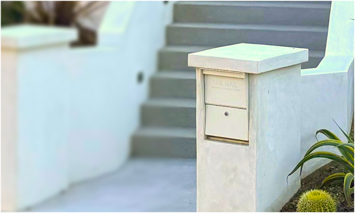How to Install a Mail Boss in a Column or Gate