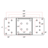 1″ MailBoss Universal Adapter Plate - Height Extender