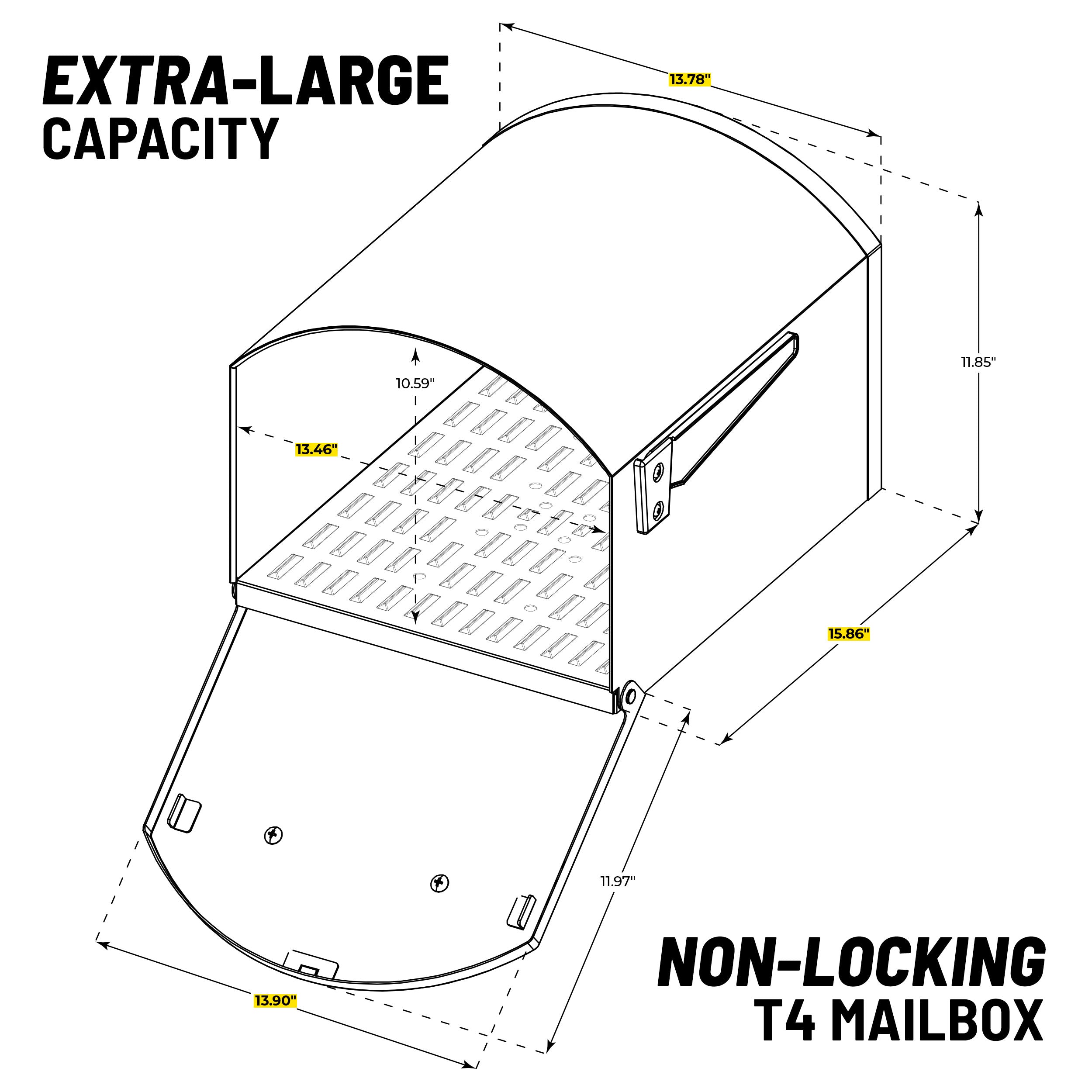 ORCA XL Non-Locking – Mail Boss