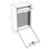 Locking Security Drop Box