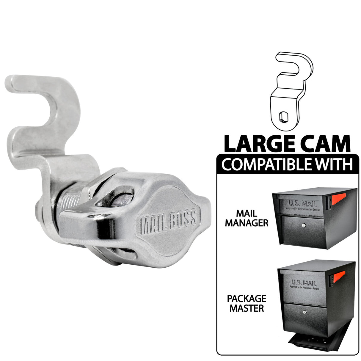 HASP Padlocking Mailbox Lock