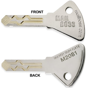 MailBoss Mailbox M-series Key Replacement