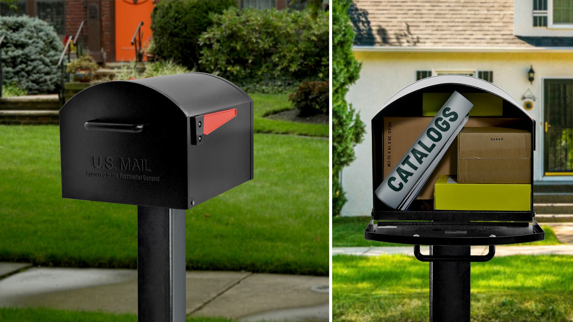 Mail Boss – Locking Security Post Mount & Wall Mount Mailboxes