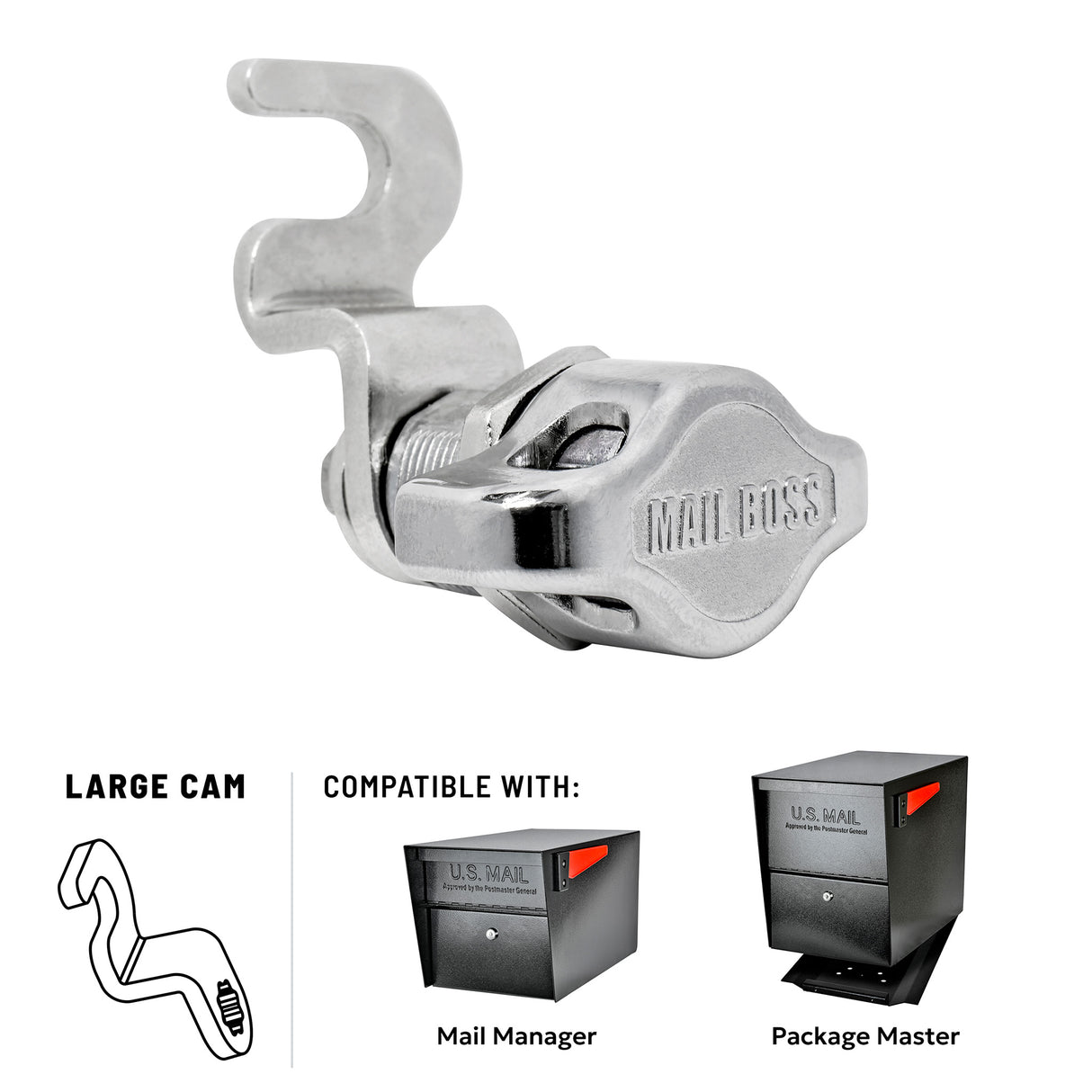 HASP Padlocking Mailbox Lock