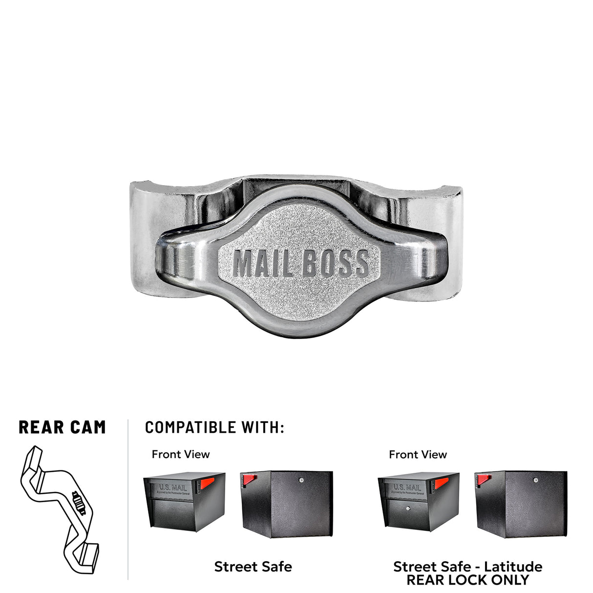 HASP Padlocking Mailbox Lock