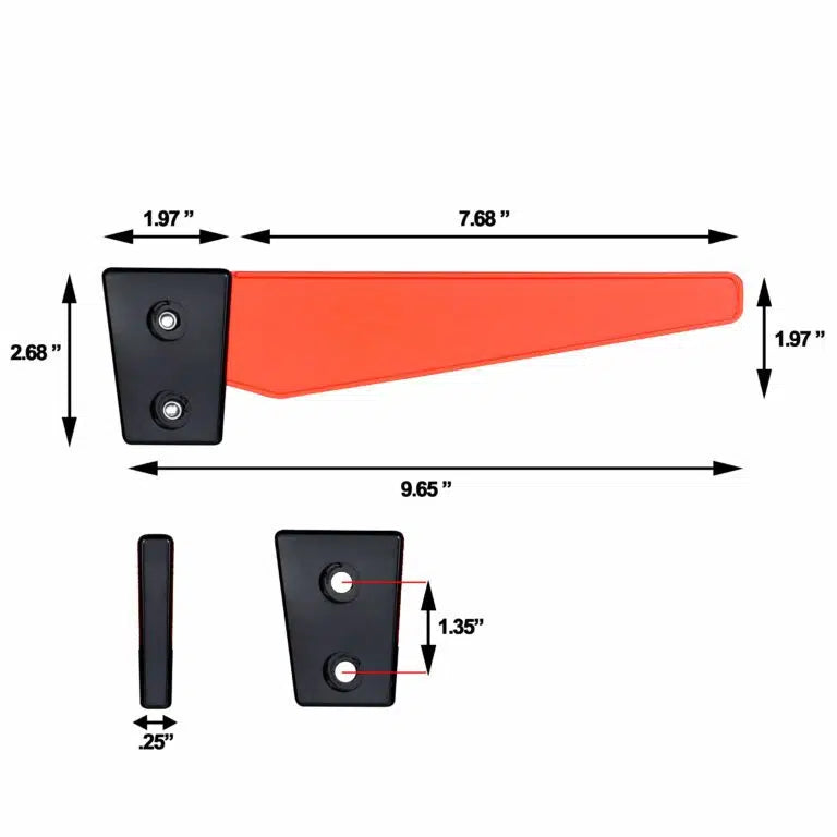 Curbside Mailbox Replacement Flag Kit