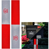 Reflective Mailbox Post Stickers