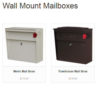 WallMountMailboxes