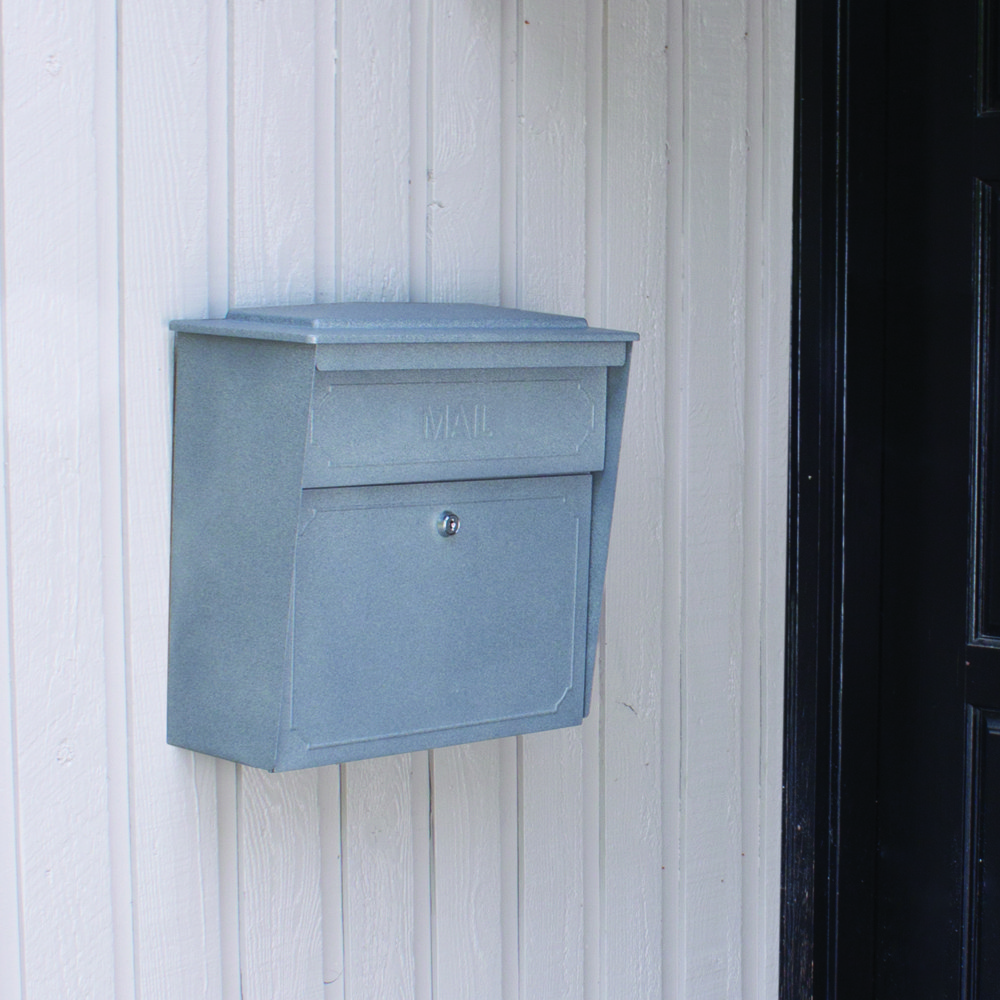 Granite Townhouse MailBoss Mailbox - Lifestyle