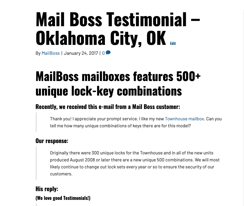 Best locking mailbox reviews