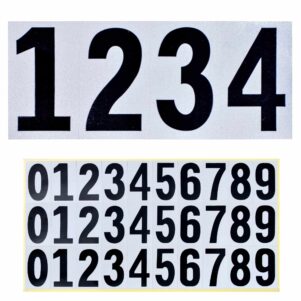 Reflective House Numbers for Mailbox - Mailboss