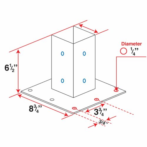 Surface Mount Base Plate