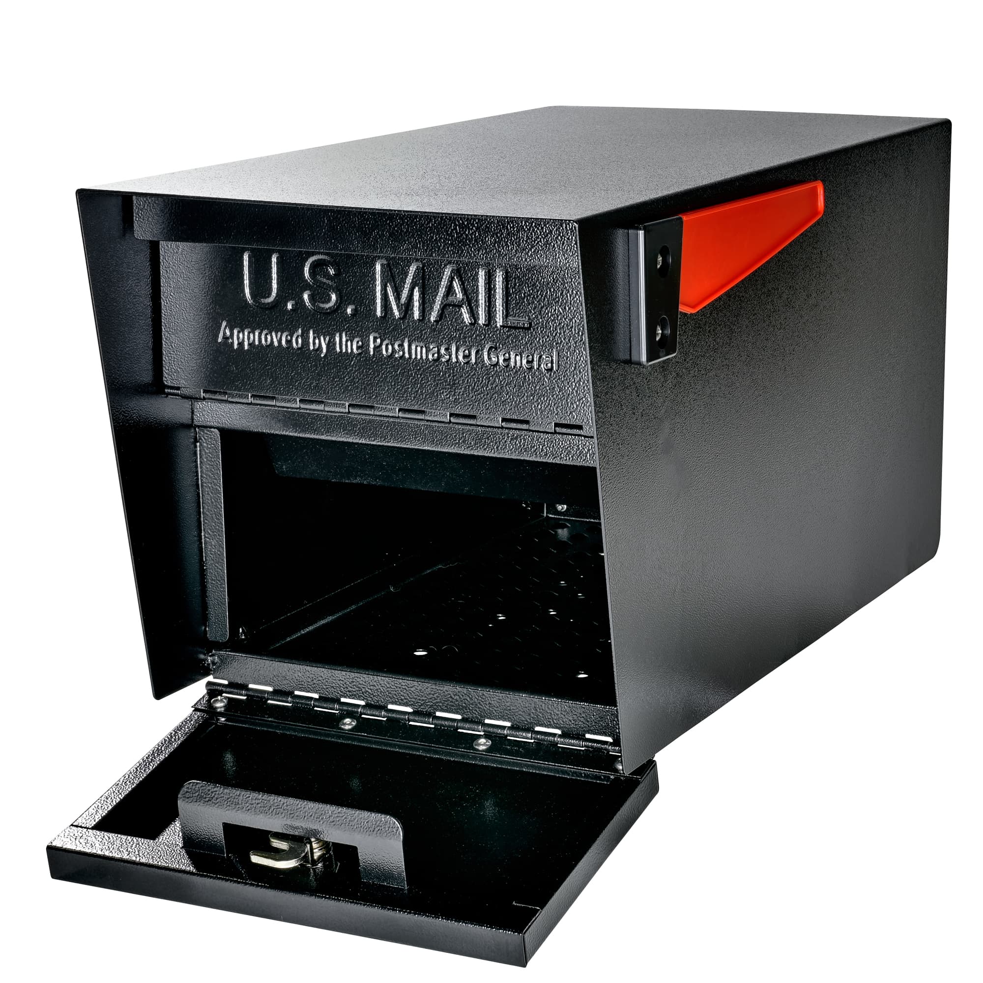 thumbnail image 2 of Mail Boss 7506 Mail Manager Locking Security Mailbox, Black - Security 2 of 9