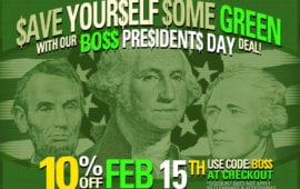 President's day sale