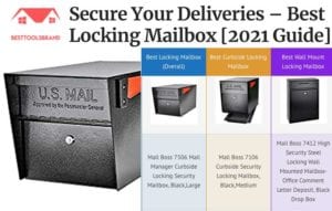 Secure Your Deliveries – Best Locking Mailbox [2021 Guide]