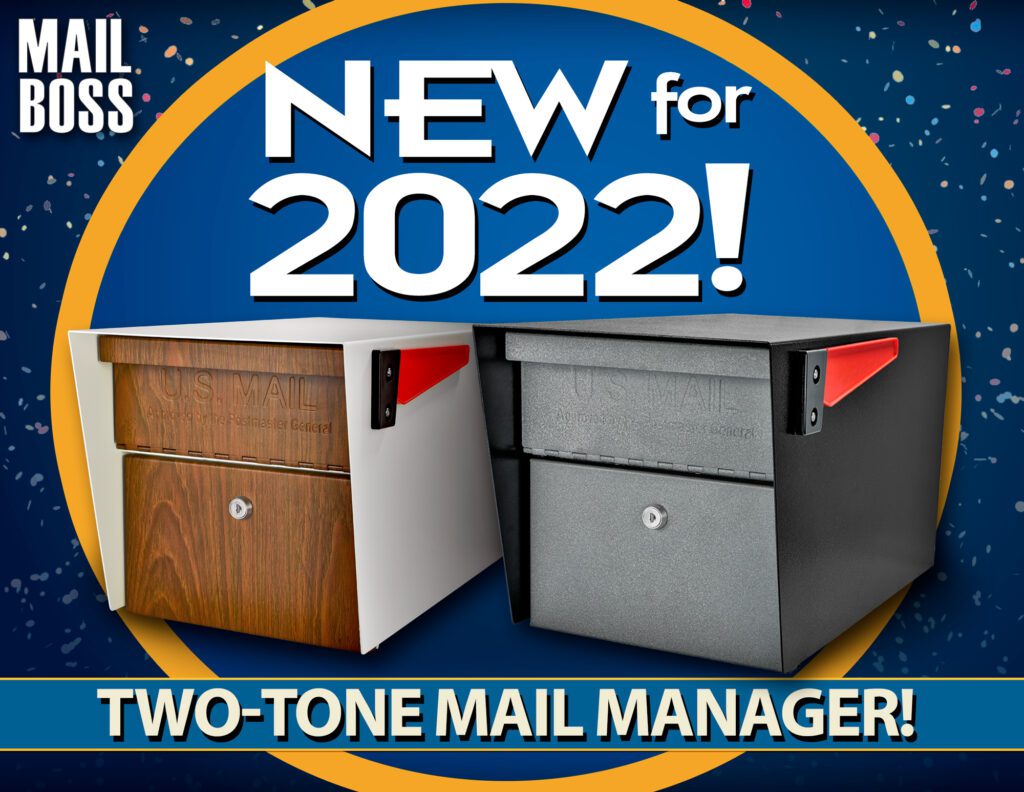 Mail Boss is proud to announce our newest color variations for our extremely popular mail manager line!